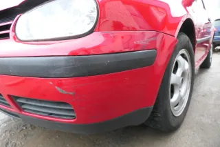VW Golf 4 1J Stoßstange vorne Stoßfänger vorn rot LY3D - Bild 3
