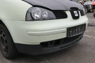 Seat Arosa 6H Stoßstange Frontstoßstange vorne gelb grün Facelift -evtl LS6G - Bild 4
