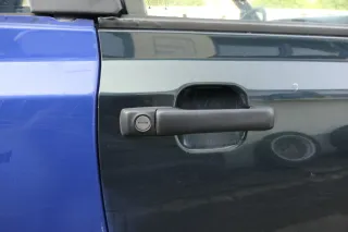 VW Golf 3 4 1E Cabrio Tür vorne rechts Beifahrertür grün - ohne Anbauteile - Bild 3