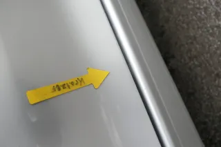 VW Golf 5 V 1K Tür nur Türblatt hinten rechts 4/5-Türer grau silber LA7W reflexs - Bild 2