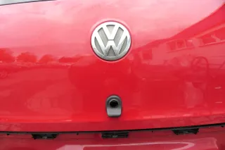 VW Fox 5Z Heckklappe Kofferraumklappe Klappe hinten + Scheibe rot LY3D - Bild 6