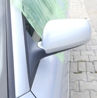 Audi A3 8L elektrischer Spiegel Außenspiegel links mit Glas silber grau LY7M - Bild 3