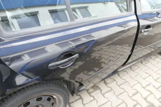 Skoda Octavia 1U Limousine Tür hinten rechts schwarz LF9R - ohne Anbauteile - Bild 5
