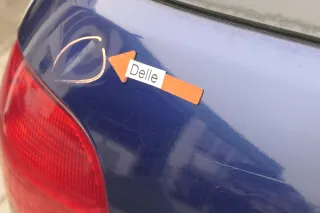 Aud A4 B5 Heckklappe hinten Klappe Kofferraumklappe Kombi blau LZ5K Scheibe - Bild 4