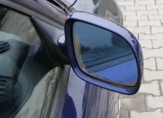 Audi A4 B5 8D Spiegel Außenspiegel rechts elektrisch blau LZ5K - Bild 2