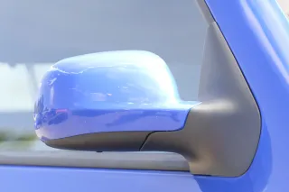 VW Golf 4 Bora manueller Spiegel vorne rechts Außenspiegel blau LW5Z - Bild 3