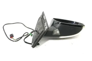 Passat 3C elektrischer Spiegel Außenspiegel rechts schwarz LC9X anklappbar Umfel - Bild 4