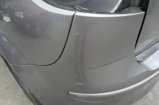 Seat Altea 5P Stoßstange hinten Heckstoßstange Stoßfänger grau LS7U - Bild 5