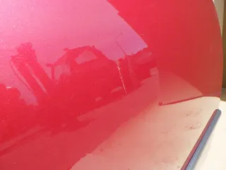 VW Golf 4 Tür vorne rechts Beifahrertür 2/3-Türer rot braun LC3K - Bild 6