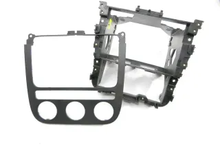 VW Golf 5 Mittelkonsole Blende Abdeckung Radio 1k0858071E  Verkleidung Schacht - Bild 1