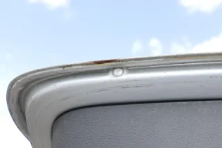 VW Golf 5 V Heckklappe hinten Kofferraumklappe mit Scheibe silber grau LA7W re - Bild 5