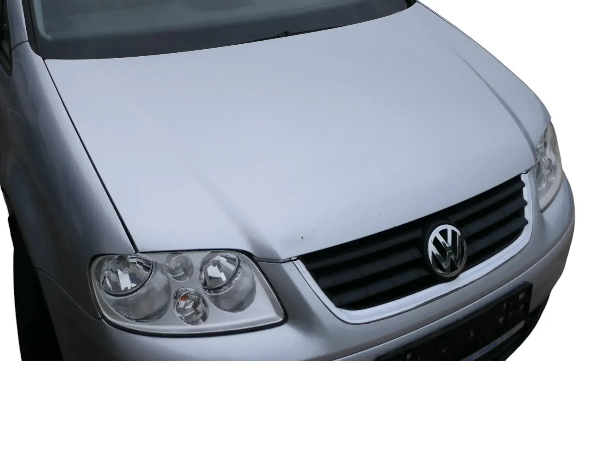 VW Touran 1T Caddy 2K Motorhaube Klappe Frontklappe Haube silber LA7W - Bild 1