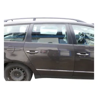 VW Passat 3C Kombi Variant Tür hinten rechts braun LC8Z - ohneAnbauteile - Bild 1