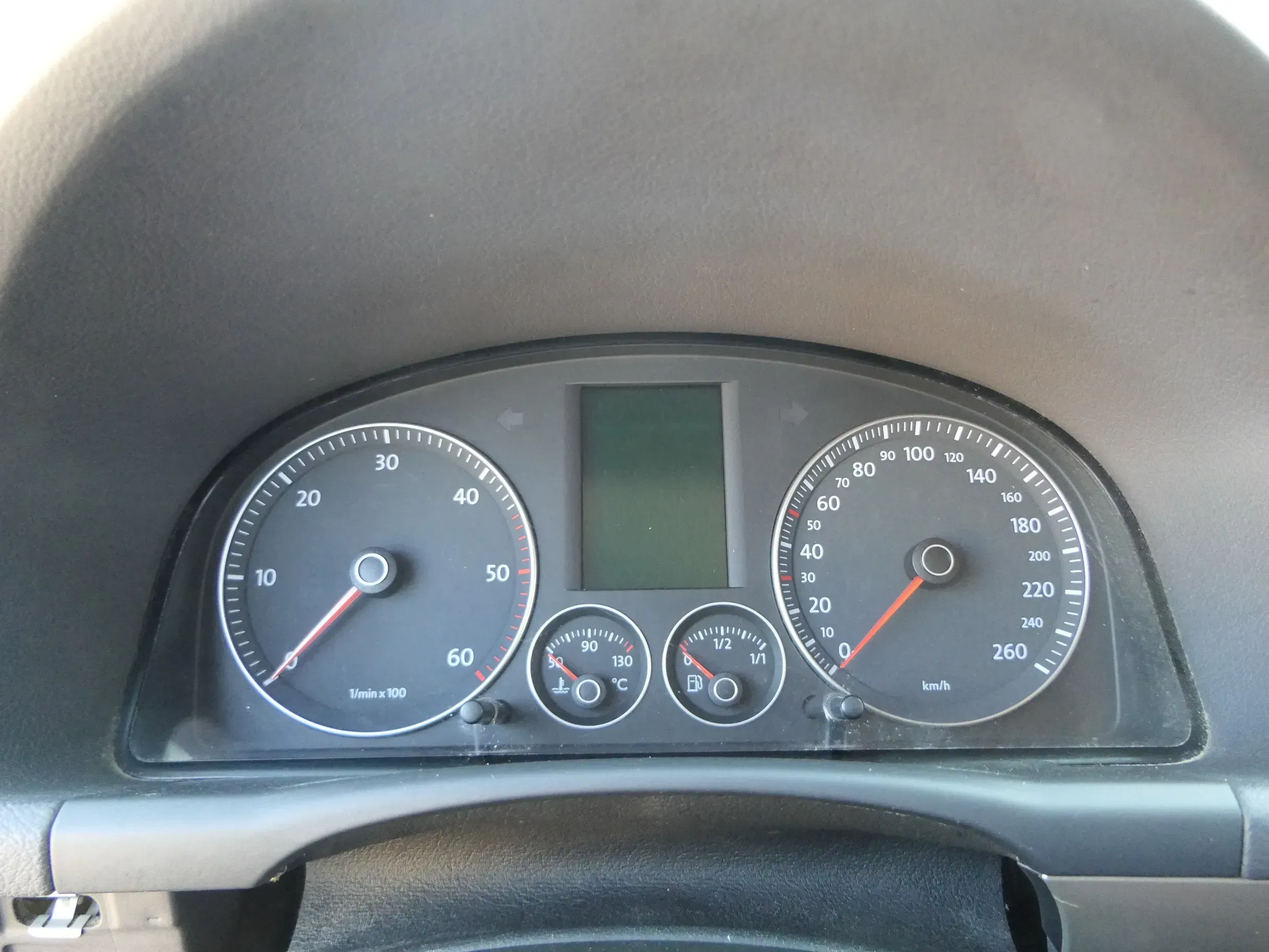 VW Touran Caddy 2K Tacho Tachometer Kombiinstrument 1T0920874A TDI 293.000km - Bild 1