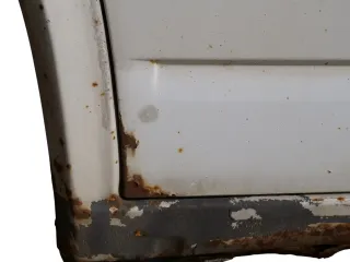 T4 Tür vorne links Fahrertür Caravelle Multiavan -ohne Anbauteile -  weiß R902 - Bild 3