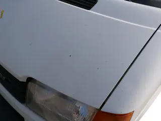 VW T4 Transporter Pritsche Motorhaube Haube Klappe vorne weiß R902 Kurze AC0 - Bild 12