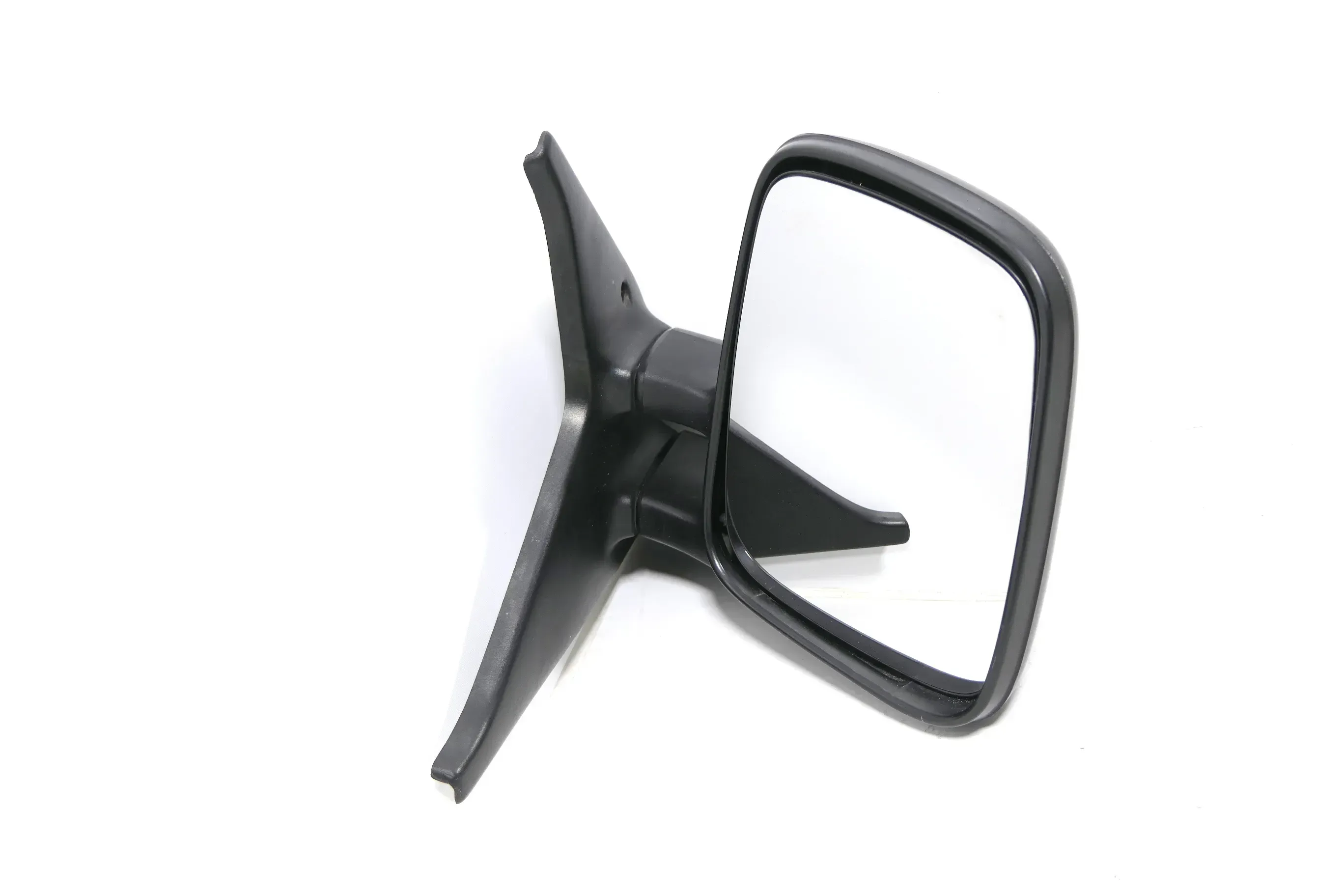 VW T4 mechanisch Spiegel Außenspiegel rechts Glas schwarz 701857508 origi matt c - Bild 1