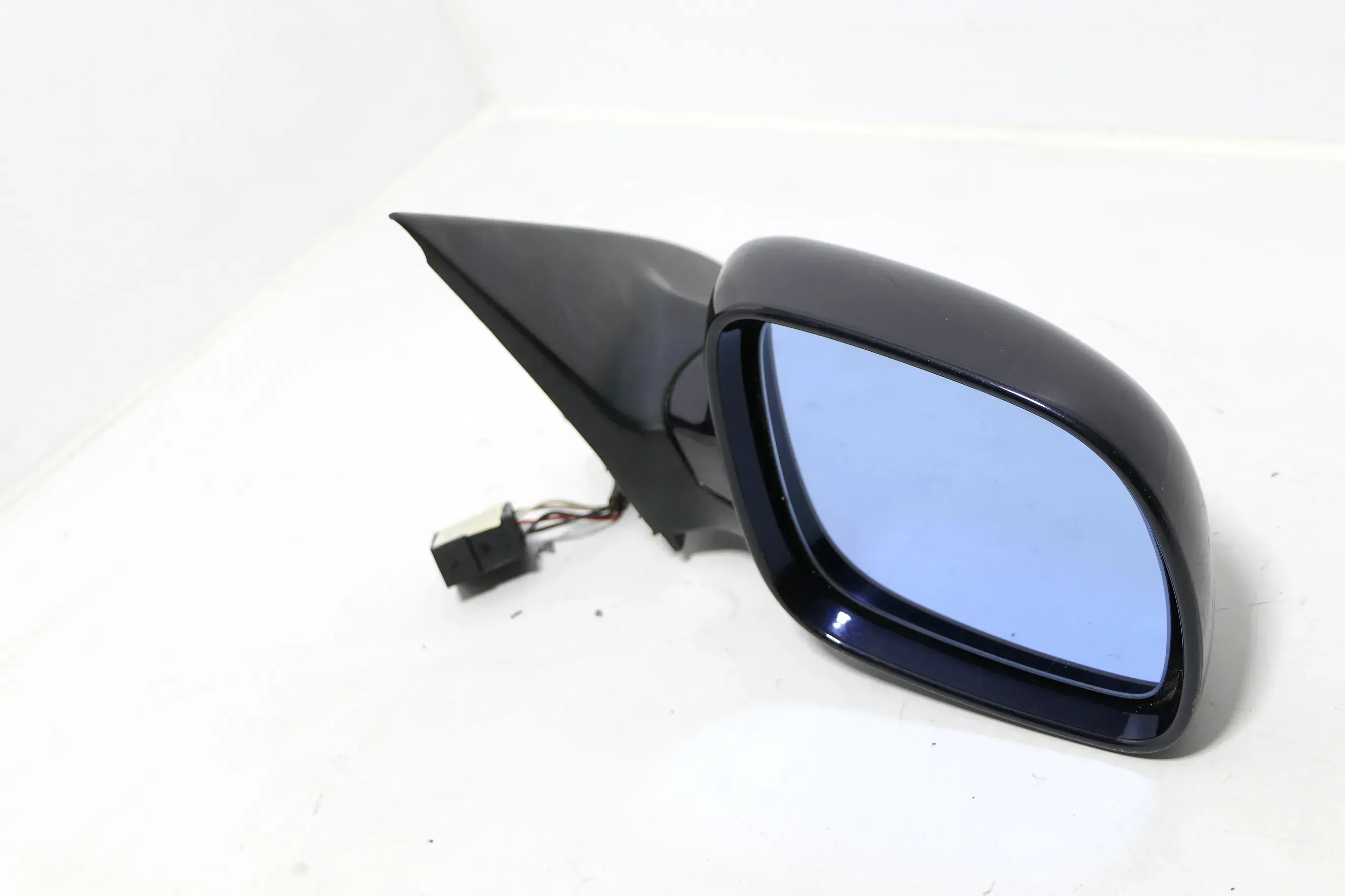 Audi A6 4B Spiegel Außenspiegel rechts elektrisch blau LZ5L mit GLAS - Bild 1