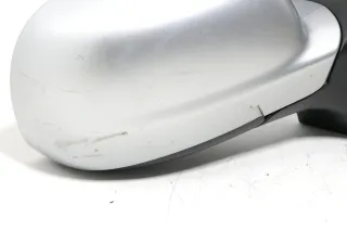 VW Polo 6N2 manueller Spiegel Außenspiegel rechts außen silber LA7W - Bild 3