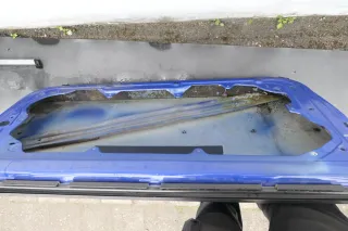 VW Golf 4 Tür vorne links Fahrertür 2/3-Türer blau LW5Z - Bild 2