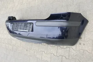 VW Golf 4 Limousine Stoßstange hinten Heckstoßstange Stoßfänger blau LC5H - Bild 4
