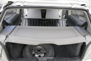 VW Polo 6N2 Hutablage Abdeckung Kofferraum grau hinten - Bild 2