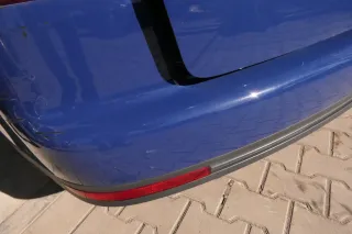 VW Touran 1T Stoßstange hinten Heckstoßstange Stoßfänger blau LL5M - Bild 4