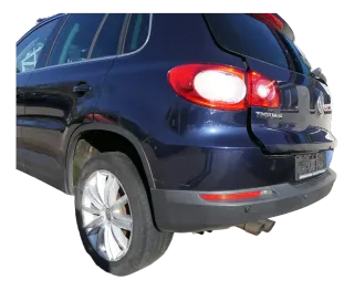 Tiguan 5N Facelift Stoßstange hinten Heckstoßstange Stoßfänger blau LH5X für PDC - Bild 5