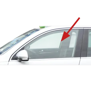 VW Tiguan 5N vorne links Fenster Scheibe in Tür Fensterscheibe - Bild 1