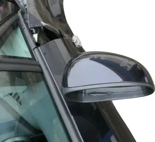 Leon 1P elektrischer Spiegel Außenspiegel rechts + Glas schwarz LC9Z anklappbar - Bild 5