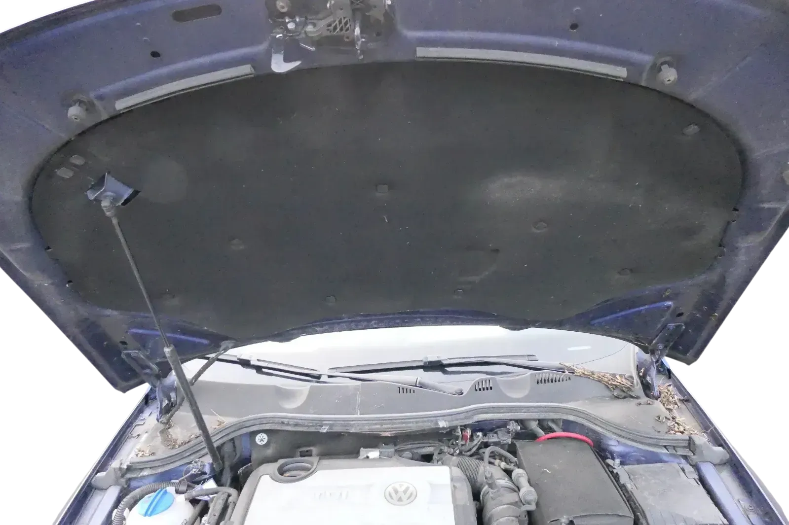 VW Passat 3C Dämpfung Motorhaube Dämmung Motorhaubendämmung Dämmmatte ab ca.2007 - Bild 1