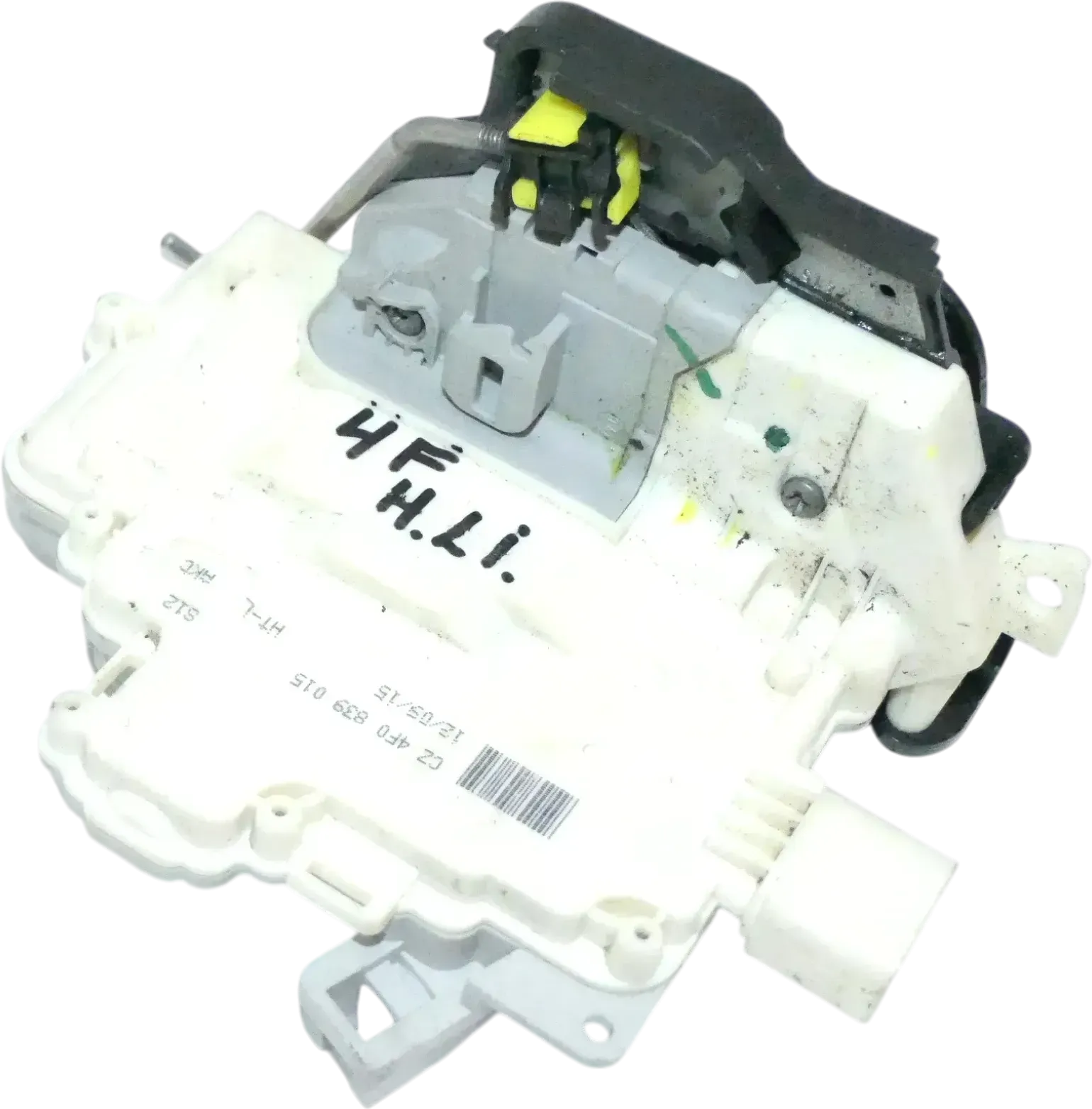 Audi A3 8P A6 4F Stellmotor Tür Türschloß mit ZV hinten links 4F0839015 - Bild 1