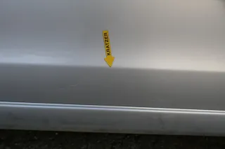 VW Polo 9N 9N3 Tür vorne links Fahrertür silber grau LA7W 4/5-Türer ohneAnbautei - Bild 5