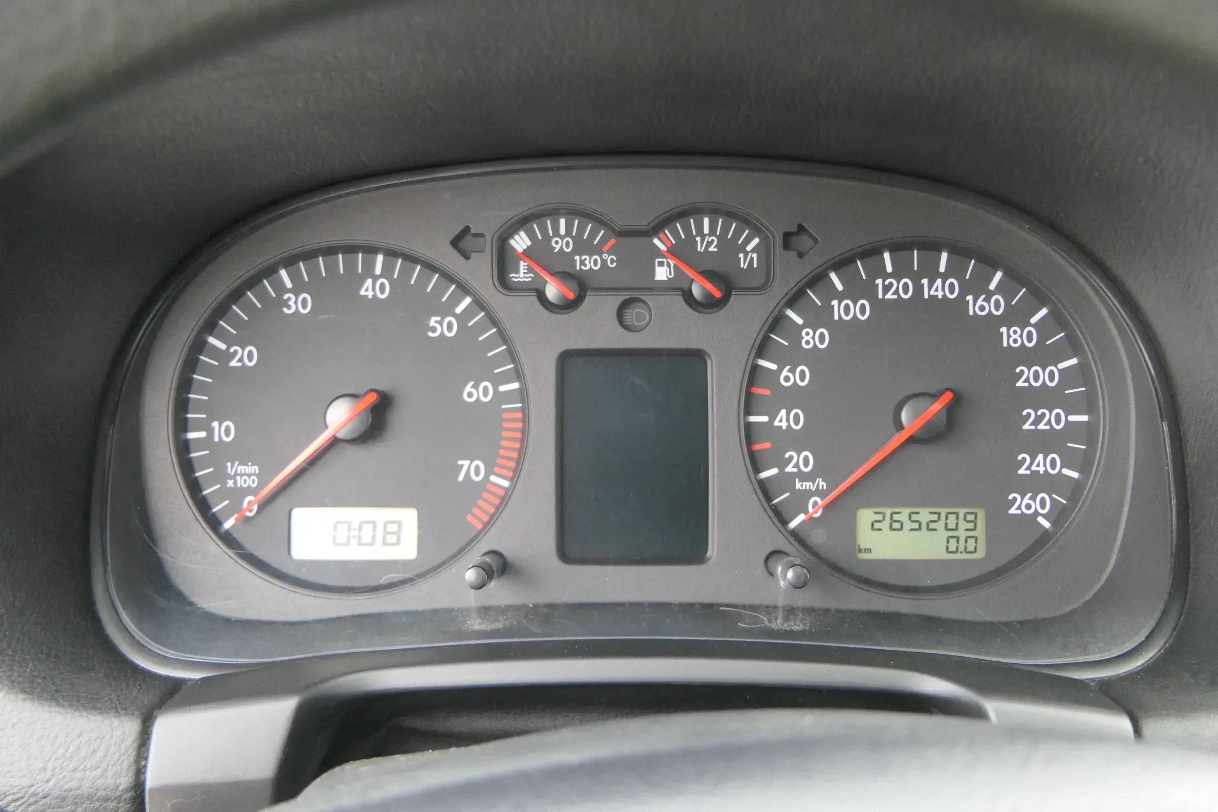 VW Golf 4 Tacho Tachometer Kombiinstrument 265.000km 1J0920846D 1,6 FSI BAD - Bild 1