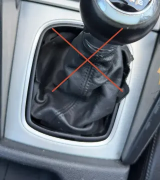 Audi A3 8P Abdeckung Rahmen für Schaltknauf dekor silber chrom S-line - Bild 2