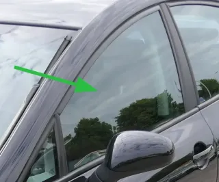 Seat Leon 1P vorne links Fenster Scheibe in Tür Fensterscheibe 4/5-Türer - Bild 1