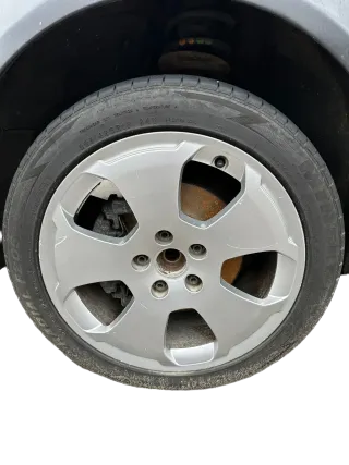 4X A4 8E A3 8P Alufelgen 225/45 ZR17 94Y Sommerreifen Reifen 4-6mm 8P0601025C - Bild 2