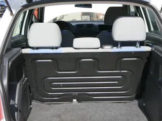 Skoda Fabia 5J 5itz Sitze hinten Rückbank Rücksitzbank 3 Punkt Gurt Isofix blau - Bild 4