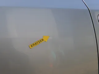 Audi A6 4B C5 Tür Türblatt hinten rechts nur Türblatt silber LY7W -ohneAnbauteil - Bild 9
