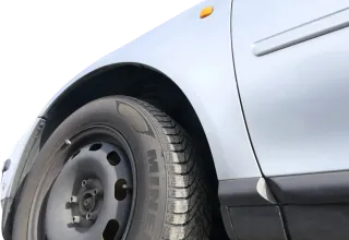 Audi A3 8L Kotflügel vorne links grau silber LY7M - Bild 2