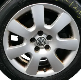 1x Golf 4 Alufelge Felge 6,5Jx16 H2 ET42 1C0601025H  16 Zoll - Bild 1