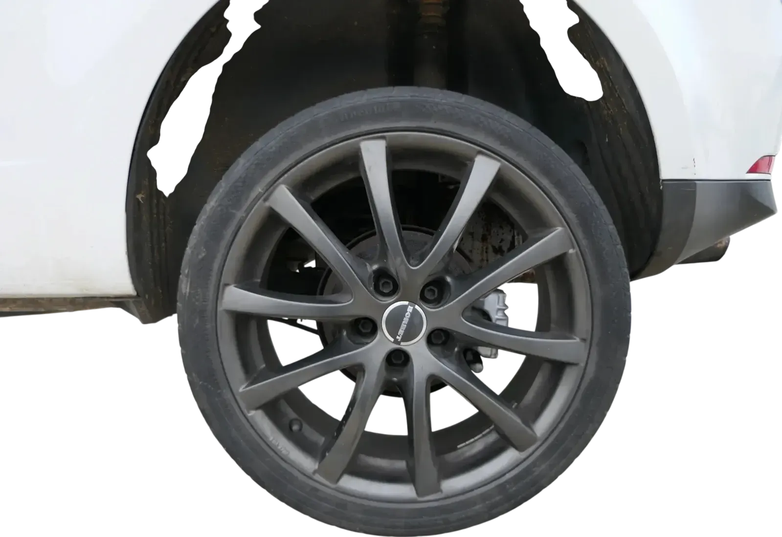1x Felge Alufelge Golf 4 Polo Borbet 7J x 17 Zoll H2 K1 LV5 70737 KBA 47117 -HL - Bild 1