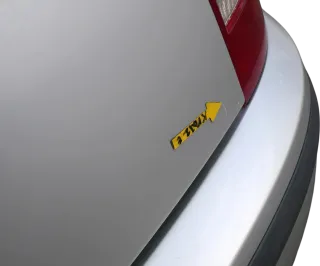 Skoda Fabia 6Y3 Stufenheck Heckklappe Kofferraumklappe hinten silber grau LF7T - Bild 6