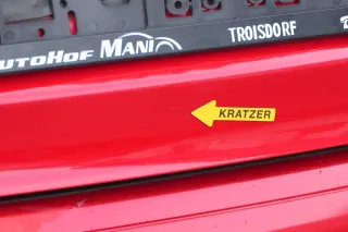 Audi A3 8P 2/3-Türer Heckklappe Klappe hinten rot LY3J 2/3-Türer Scheibe - Bild 6