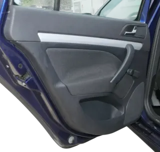 1x Octavia 1Z Kombi Türverkleidung Verkleidung Tür hinten links schwarz onyx - Bild 4
