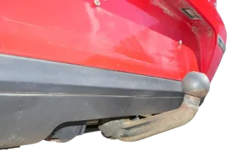 Passat 3C Limousine Stoßstange hinten Heckstoßstange Stoßfänger rot LY3D - Bild 6