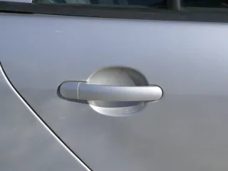 Skoda Fabia 6Y Combi Variant Kombi Tür hinten rechts grau LF7T silber - Bild 3