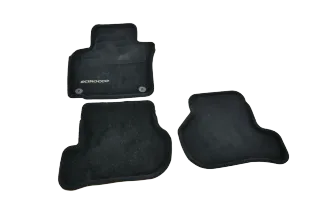 3x Original VW Scirocco Fußmatten Fußmatte Textil Schriftzug "Scirocco" - Bild 1