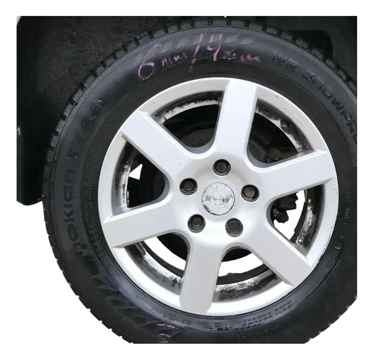 1x Felge Alufelge VW Passat 3BG 6jx15 H2 ET45 KBA 46653 KBA46653 Alu LK 112   3 - Bild 1