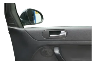 1x VW Golf Plus 5M 1x Türverkleidung Verkleidung Tür vorne rechts schwarz Griff - Bild 3